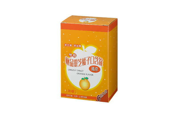 雙鶴極品靈芝口含錠－橘子